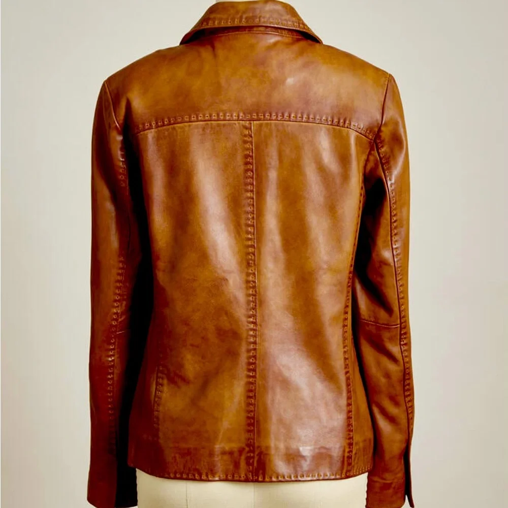 MCKENNA leather blazer  New with tags from Sundance. - Picture 4 of 5